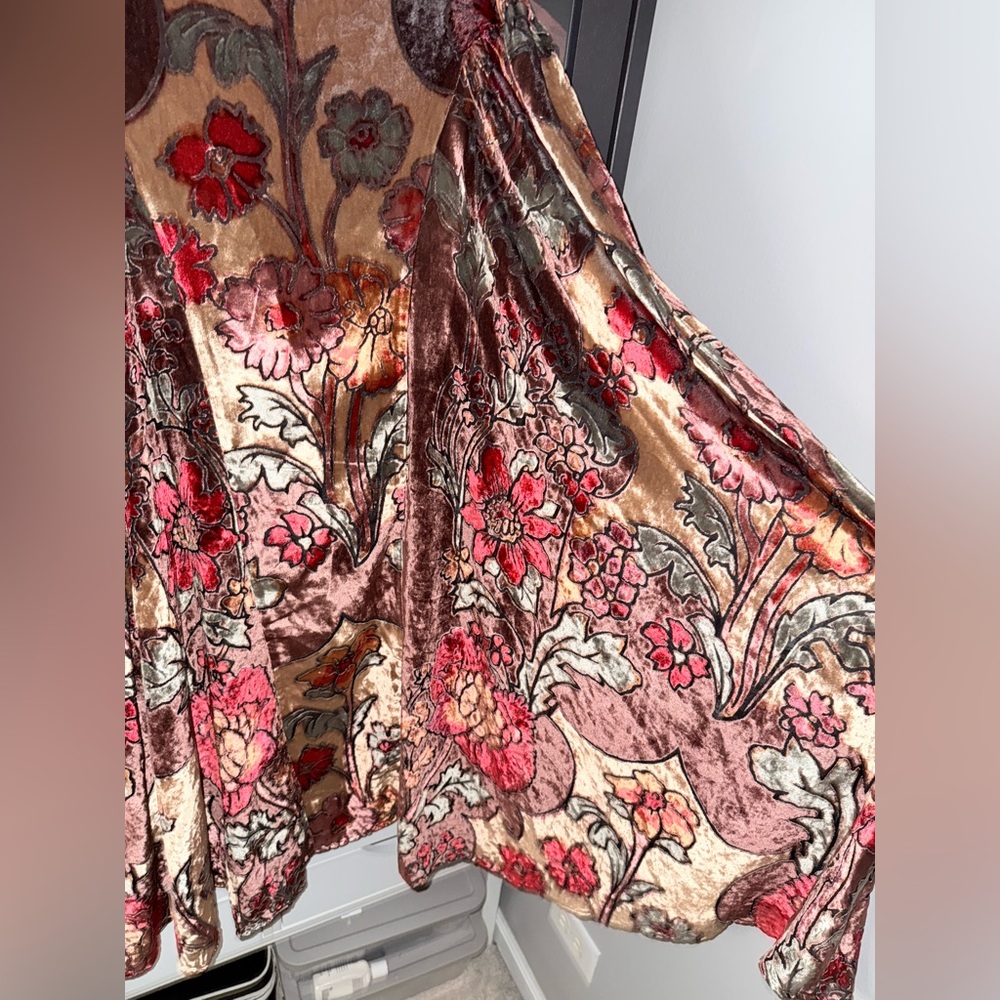 Free People Velvet Petals Maxi Skirt - Picture 10 of 12